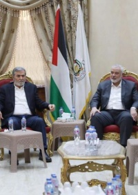 لقاء موسع بين وفدي حماس والجهاد بالقاهرة