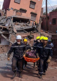 ناجون من زلزال المغرب: 