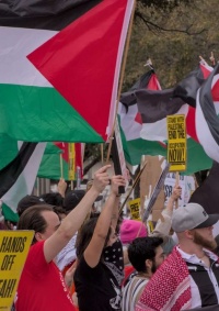 تواصل المظاهرات في الولايات المتحدة رفضا لعدوان الاحتلال على غزه