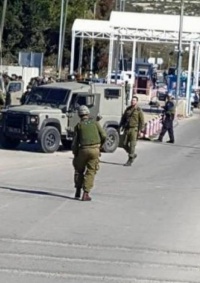 قوات الاحتلال تغلق حاجز تياسير العسكري شرق طوباس 