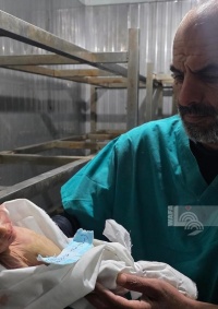 وفاة رضيع في دير البلح بسبب البرد القارس