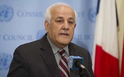 منصور يدعو المجتمع الدولي إلى اتخاذ موقف حازم ضد الاحتلال الإسرائيلي