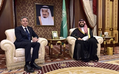 بلينكن بحث مع بن سلمان تطبيع العلاقات بين السعودية وإسرائيل