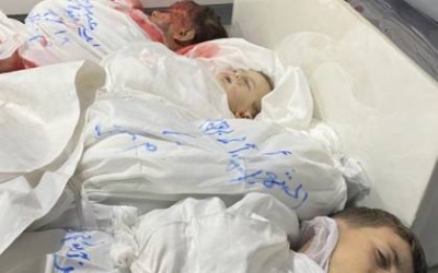 7 شهداء بينهم طفلان في غارة إسرائيلية همجية على حي تل السلطان بمدينة رفح